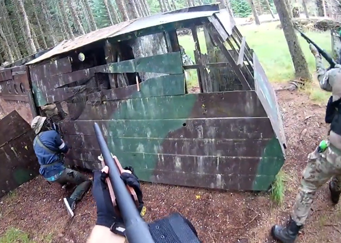 Rock Bottom Airsoft: Gameplay Video With the APS CAM870 Airsoft Shotgun