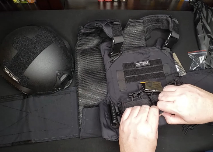 Salty Old Gamer: OneTigris FYR Tactical Vest & MICH 2000 Upgraded Airsoft Helmet