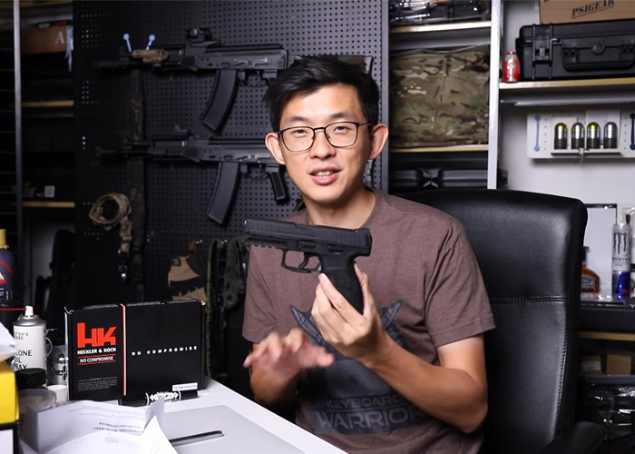 Tacticool UGG On The Umarex HK VP9 GBB Pistol