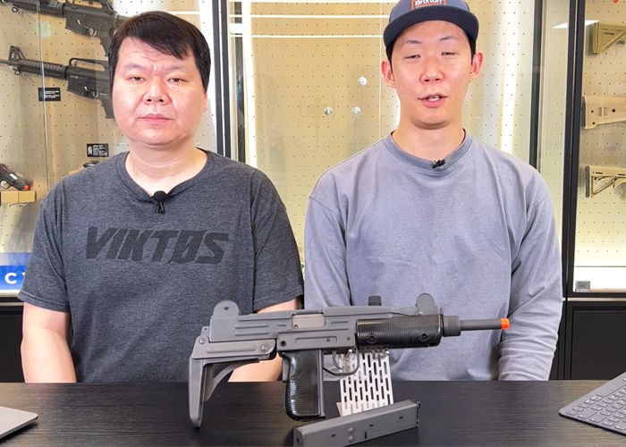 AirSix TV:  Northeast Airsoft MP2A1 UZI GBB SMG