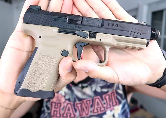 Geonox Airsoft: Cybergun Canik SAI TP9