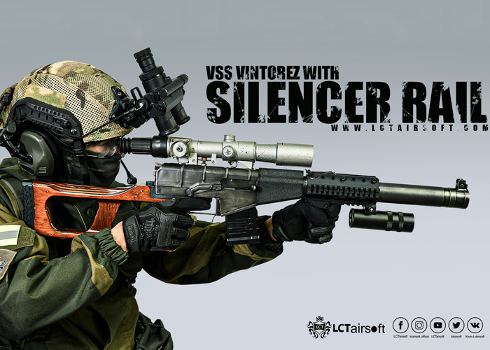 Dress Up Your LCT AS VAL & VSS Vintorez AEGs Popular Airsoft