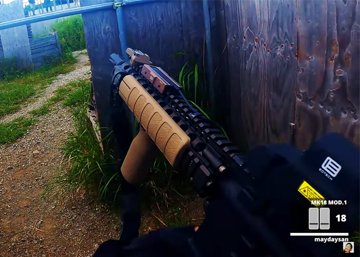 Maydaysan Airsoft's MK18 GBBR Gameplay