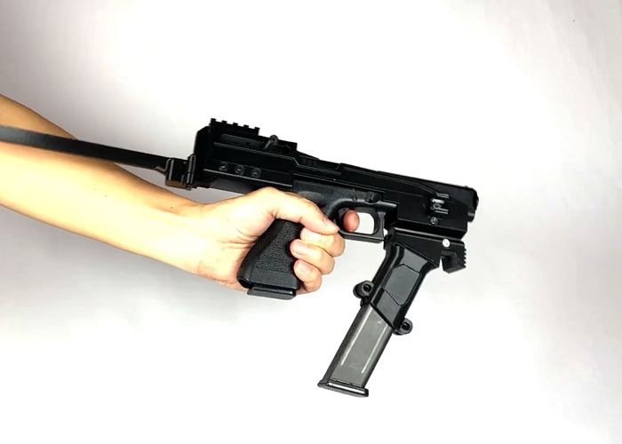 Hobby Store USW 3D-Printed Glock Carbine Kit Demo