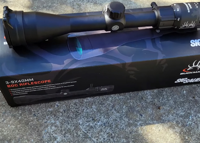 Moondog Reviews The Sig Sauer Buckmasters 3-9x40 Scope