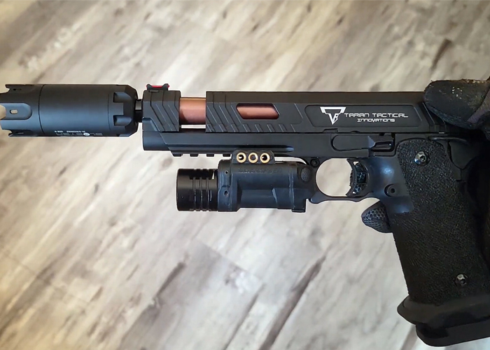 Warwolve Upgraded Jag Precision TTI Combat Master GBB Pistol