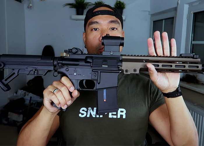 Geonox Airsoft Reviews The SAC M4 M-LOK S-AEG
