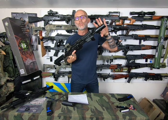 Gorky Team Bratva On The LCT Airsoft ZK-19-01 Vityaz PDW AEG