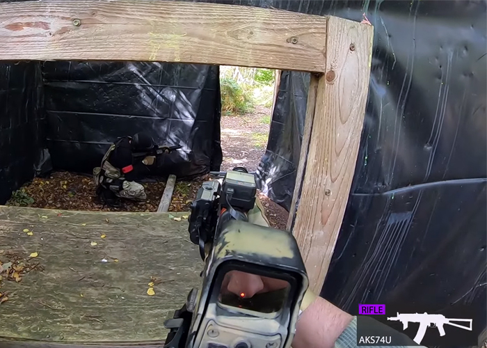 Simisdim Airsoft AKS-74U Slays In A Game