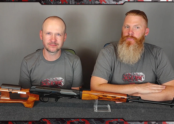 Airsoft Team Raptor  A&K SVD Federdruck Upgrade Version Review 
