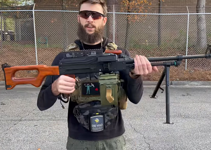 Airsoftjunkiez Custom PKM HPA Build