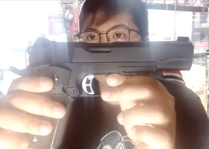 Clyde Santos On The KJW KP-07 1911 GBB