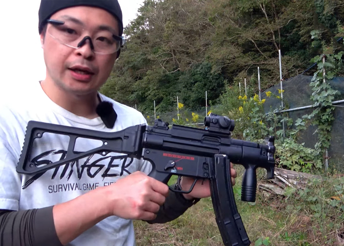 Commander Daimon Tokyo Marui MP5 Kurz Stock Custom