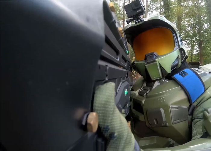 Crookshot Airsoft HALO Airsoft For Halloween