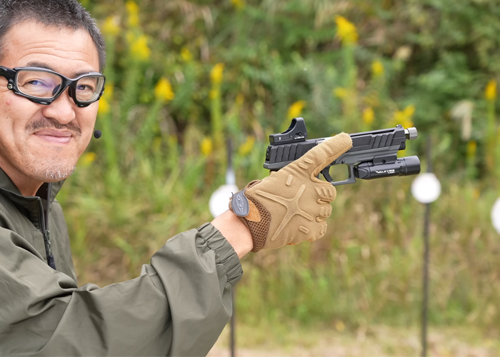 Mach Sakai With The G&G GTP9 GBB Pistol