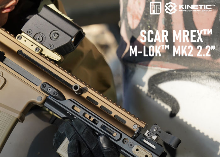 PTS Kinetic SCAR MREX M-LOK 2.2" Rail 