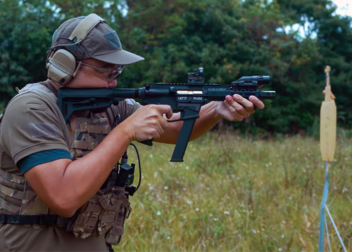 Yi Workshop On The King Arms Black Rain Ordnance 9mm SBR GBB