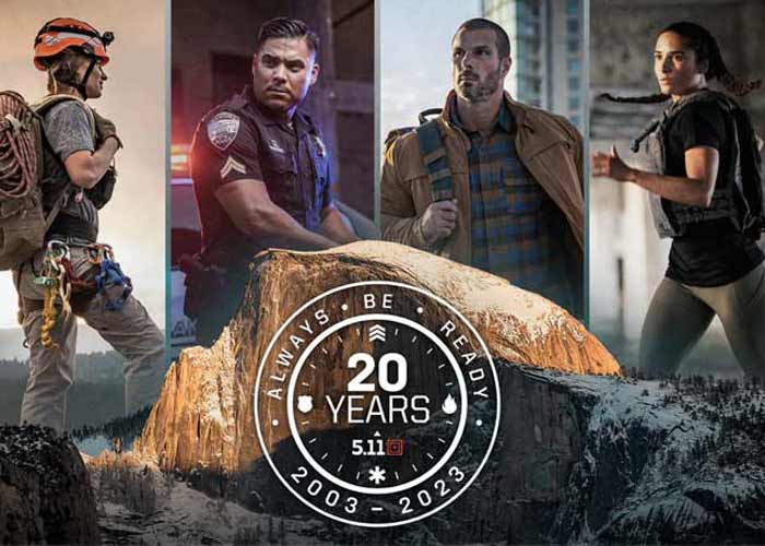 5.11 Tactical 20 Years