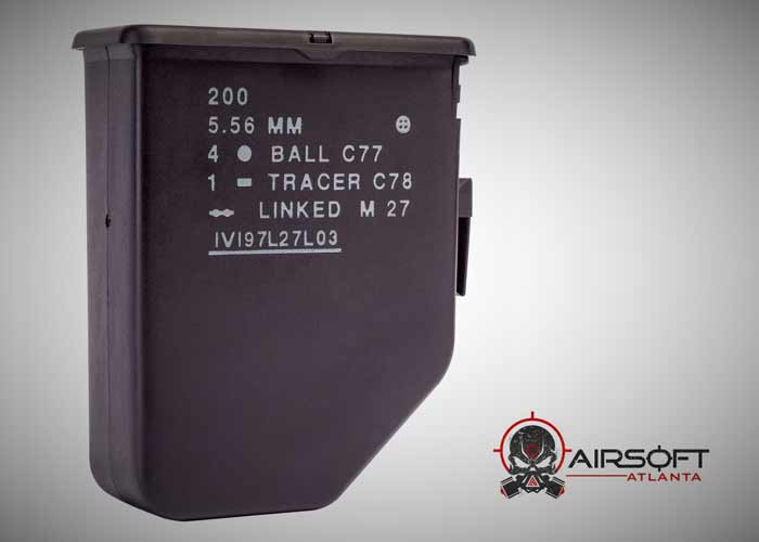 Airsoft Atlanta Elite Force HK MG4 Box Magazine