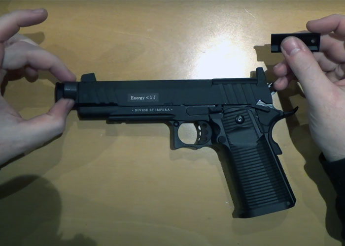 Jaeger Precision Secutor Ludus CO2 Blowback Pistol Review