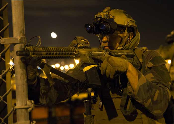 MARSOC Simulated Night-Raid Los Angeles 2015