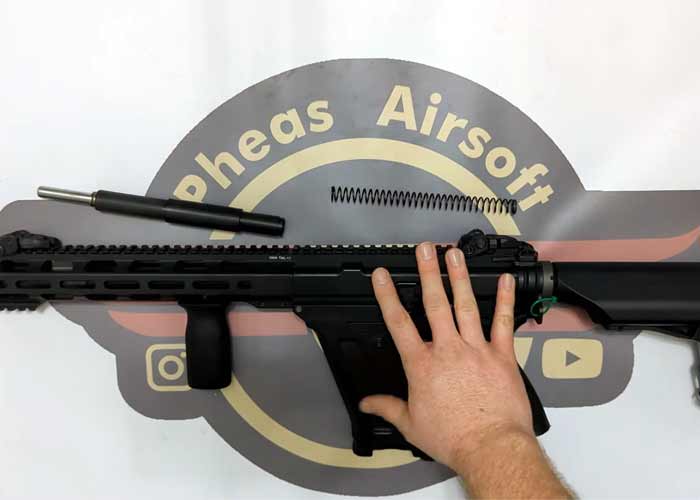 Pheas Airsoft Installing Airsoft Custom Parts On KWA Recoil Delete
