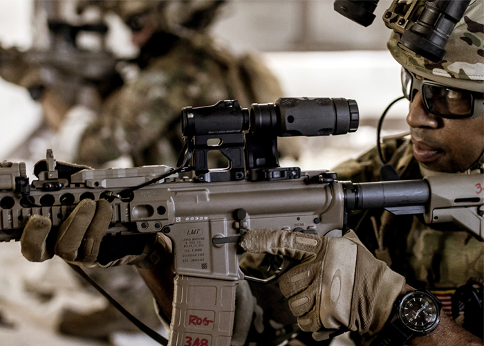 PTS Unity Tactical FAST LPVO Optics Mount & FTC Aimpoint Mag Mount Popular Airsoft To