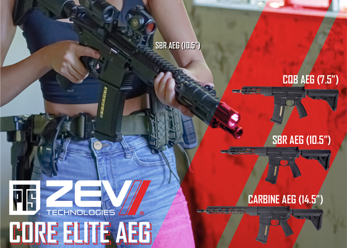PTS ZEV Core Elite AR-15 AEG Series
