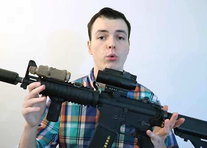Customizing The Elite Force M4 SOPMOD AEG | Popular Airsoft: Welcome To ...
