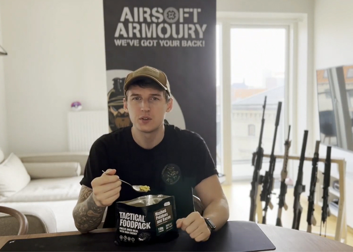 Airsoft Armoury Tactical Food Pack Mashed Potatoes With Bacon