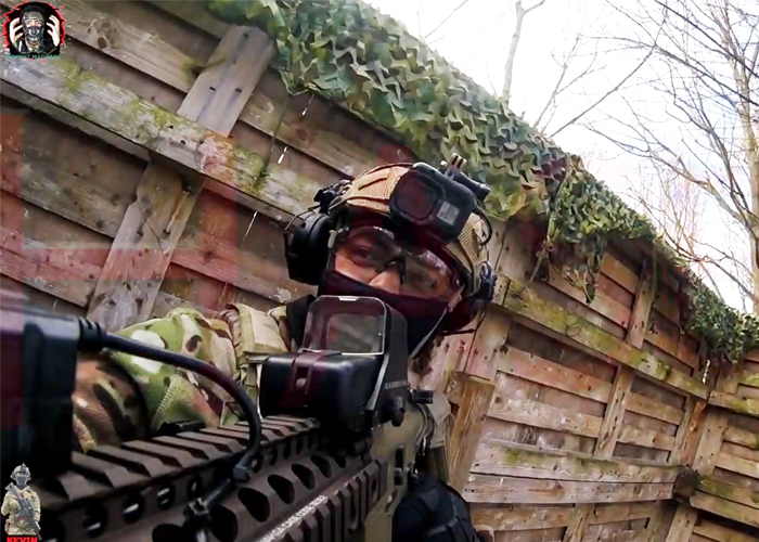 Airsoft Madness Bolt Airsoft MK18 BRSS Gameplay Video