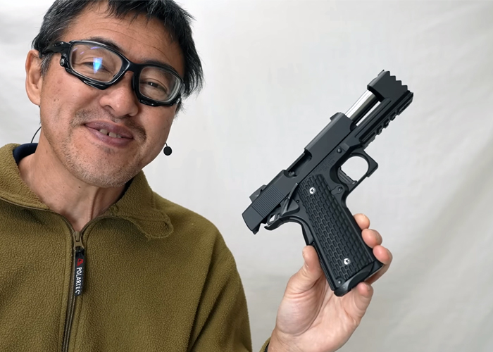 Mach Sakai On The Tokyo Marui Strike Warrior .45 GBB Pistol