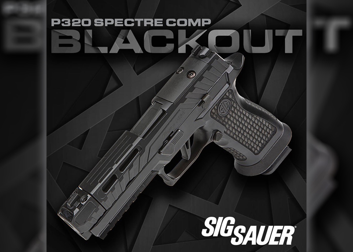 SIG Sauer Custom Works P320 Spectre Comp Blackout