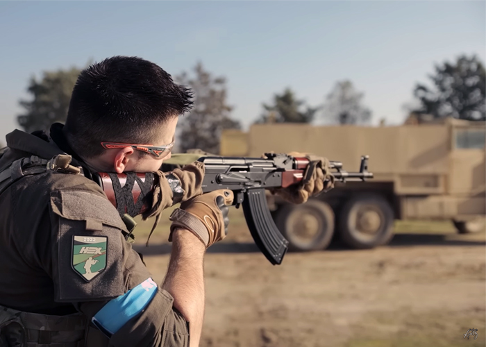 Simply Aritz Airsoft Cinematic Gameplay With Military Vehicles