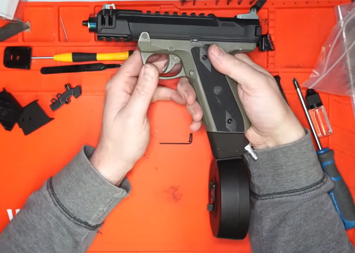 AAP01 Airtac Drum Magazine Conversion Popular Airsoft To