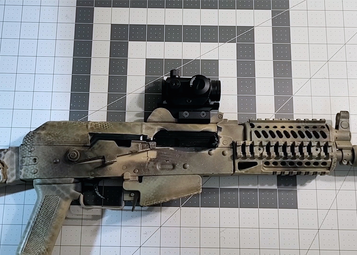 Matrix Airsoft T1S 1X24 Micro Green/Red Dot Reflex Sight Popular