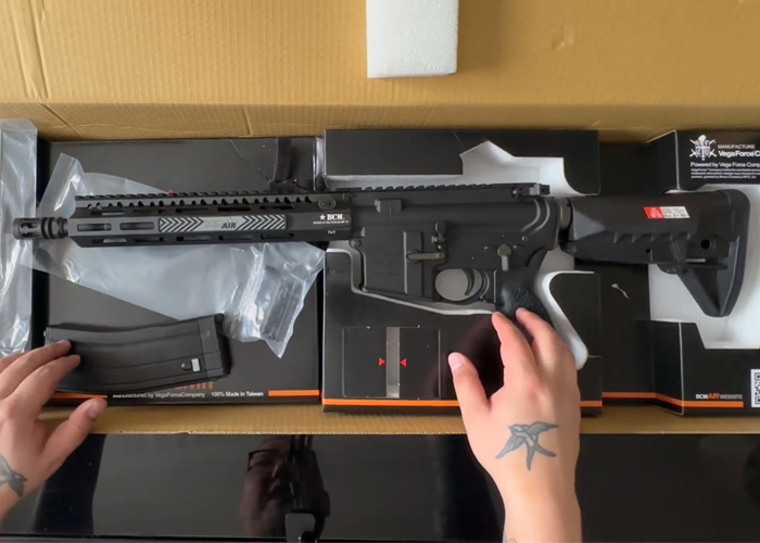 Chi-Man Shoots VFC BCM MCMR GBBR Unboxing 