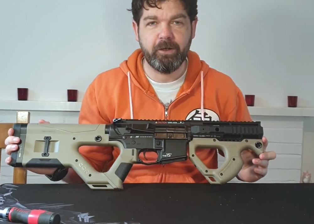 Pewpew Paladin Rebuilding a Hera Arms CQR AEG