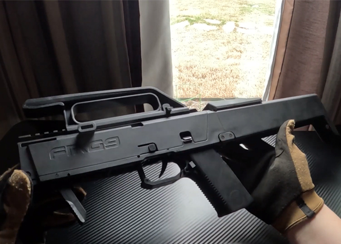 Texas Peacekeepers Airsoft Aegis Custom FMG9 Airsoft Unboxing