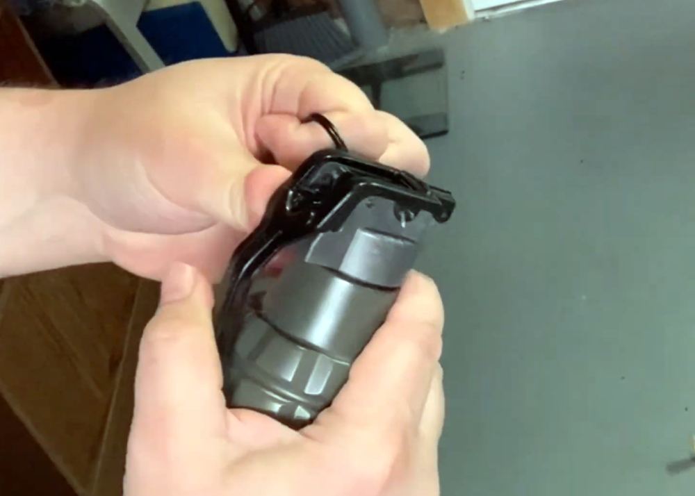 Thunder B Co2 Simulation “Pineapple” Grenade Demo Popular Airsoft