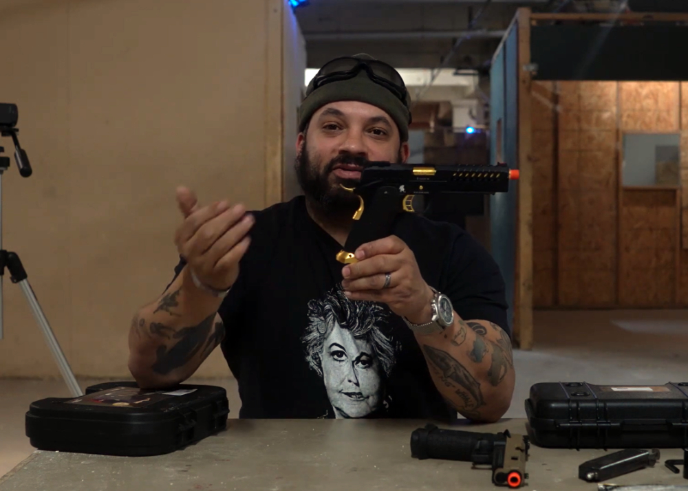Airsoft HQ Lancer Tactical & Valken Hi-Capa GBB Pistols Compared