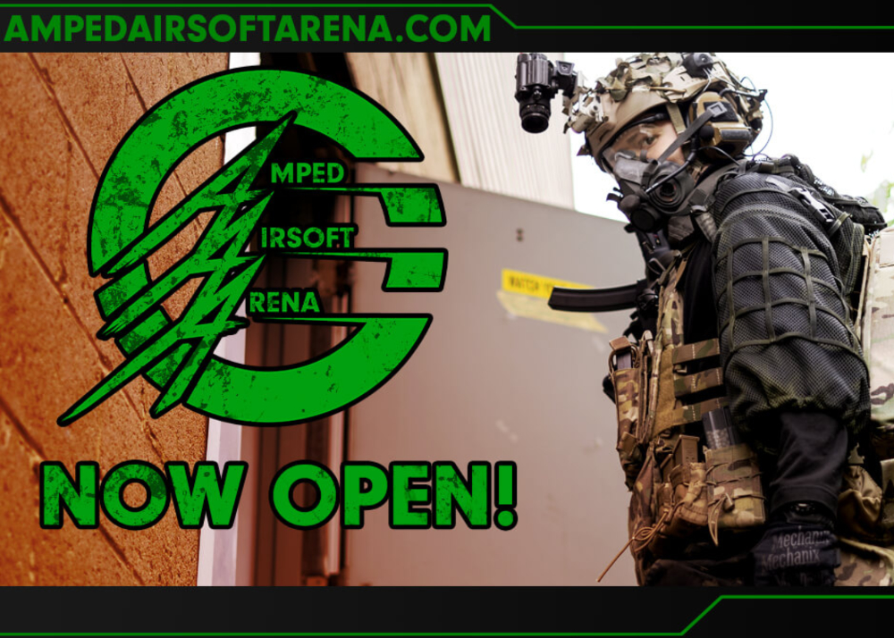 Amped Airsoft Arena Now Open Popular Airsoft To The Airsoft