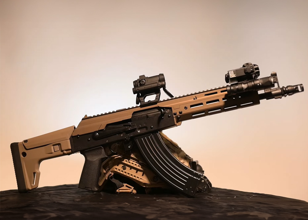SAG PTD AK MK3 MIL-STD Full Top Rail Chassis Kit For Tokyo