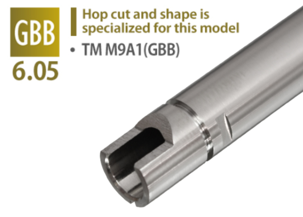 PDI 6.05 Inner Barrel 115mm For Tokyo Marui M9A1 GBB