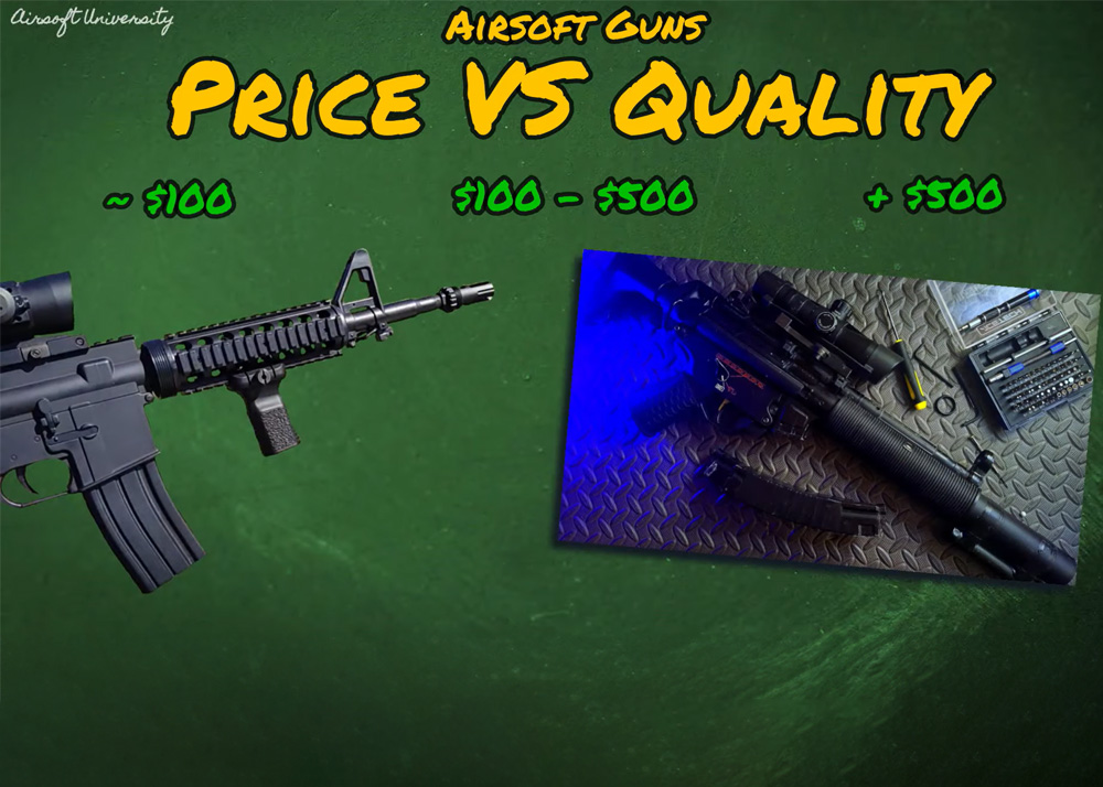 Airsoft University: Are More Expensive Airsoft Guns Always Better ...