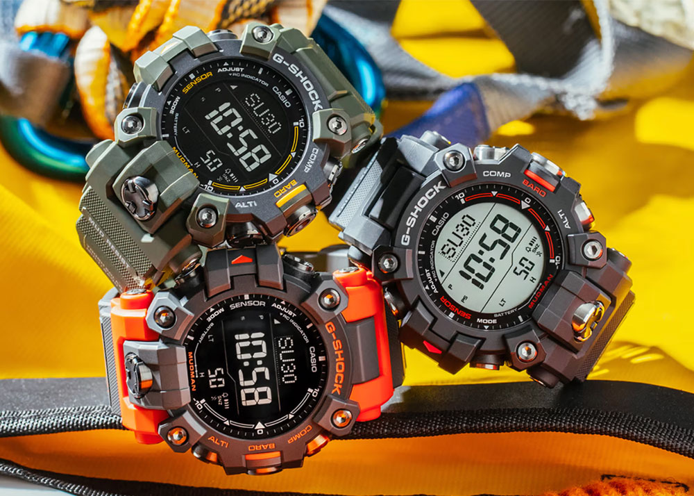 Casio Updates The G-Shock MUDMAN With The GW-9500 That Comes