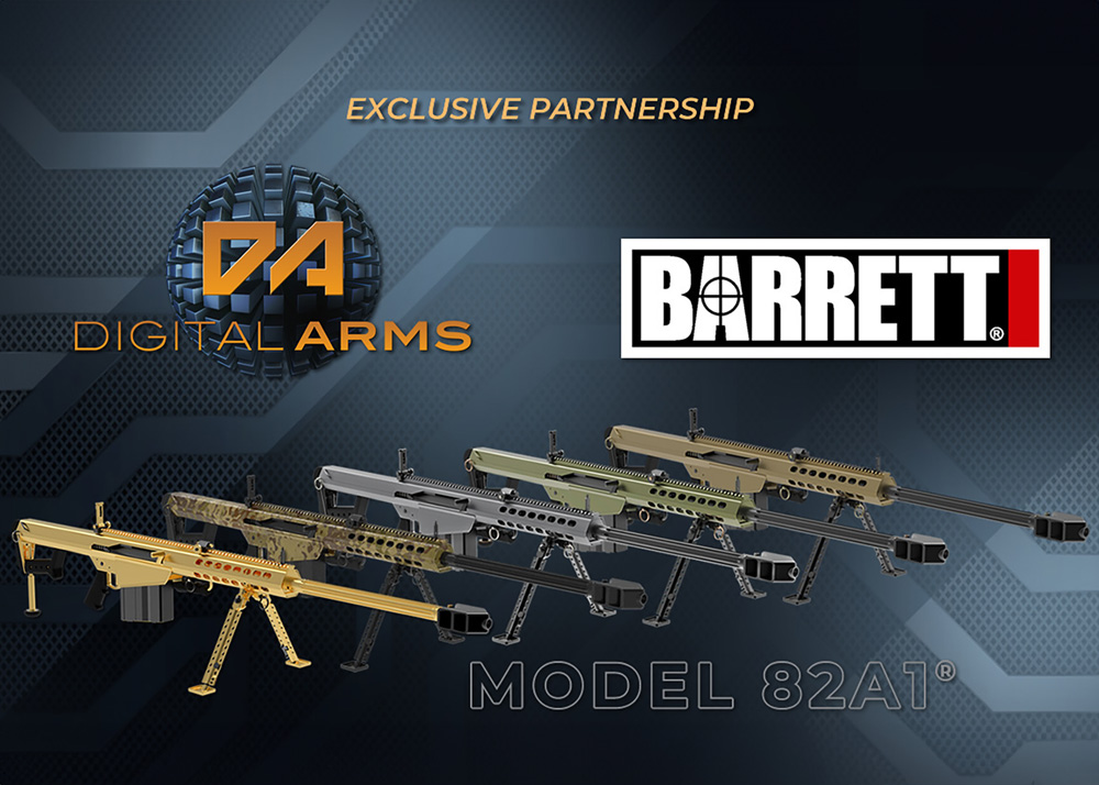 The Digital Arms Barrett Firearms M82A1 NFT Collection