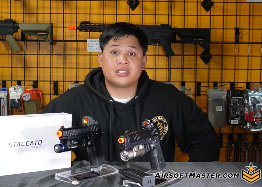 EMG 2011 StaccatoGBB Pistol At Airsoft Master Popular Airsoft