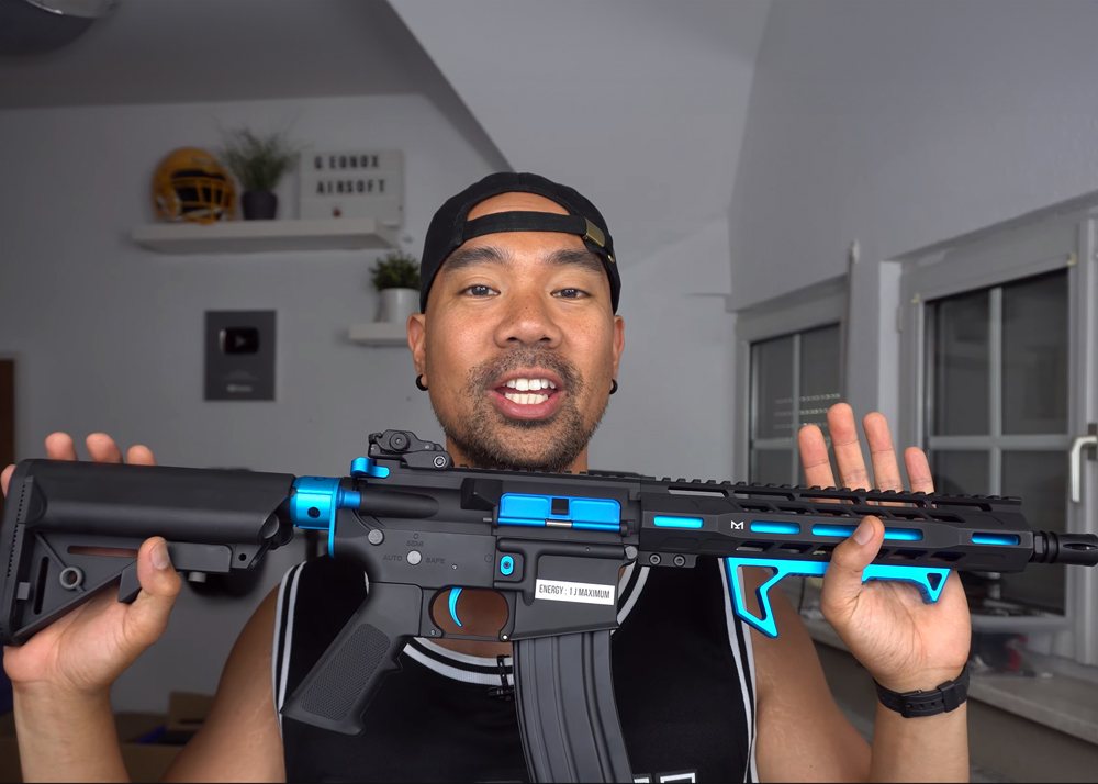 Geonox Airsoft: Cybergun Colt M4 Hornet Blue Fox AEG Review