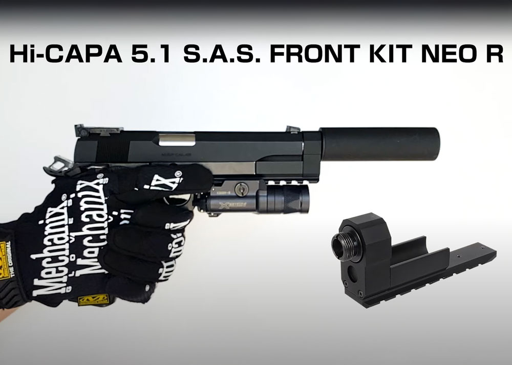 Laylax Nineball S.A.S. Fron Kit NEO R For TM Hi-CAPA5.1 GBB Install